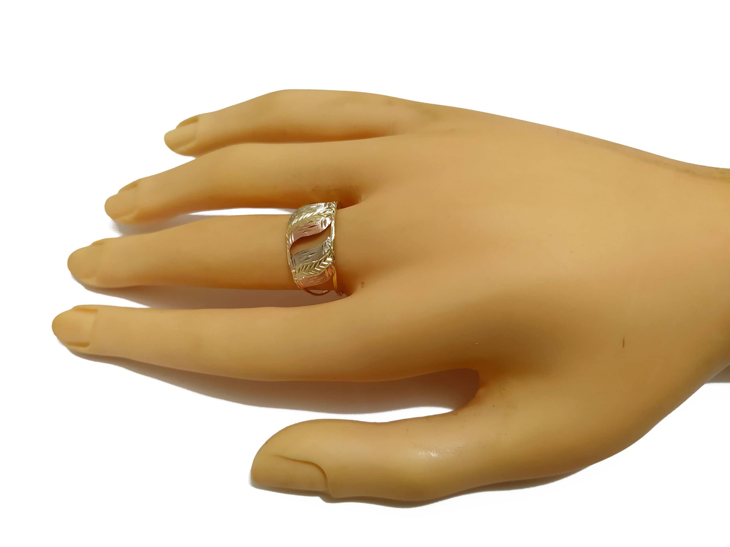 Anel Em Ouro 18k 750 6 S Coloridos - Imagem 3