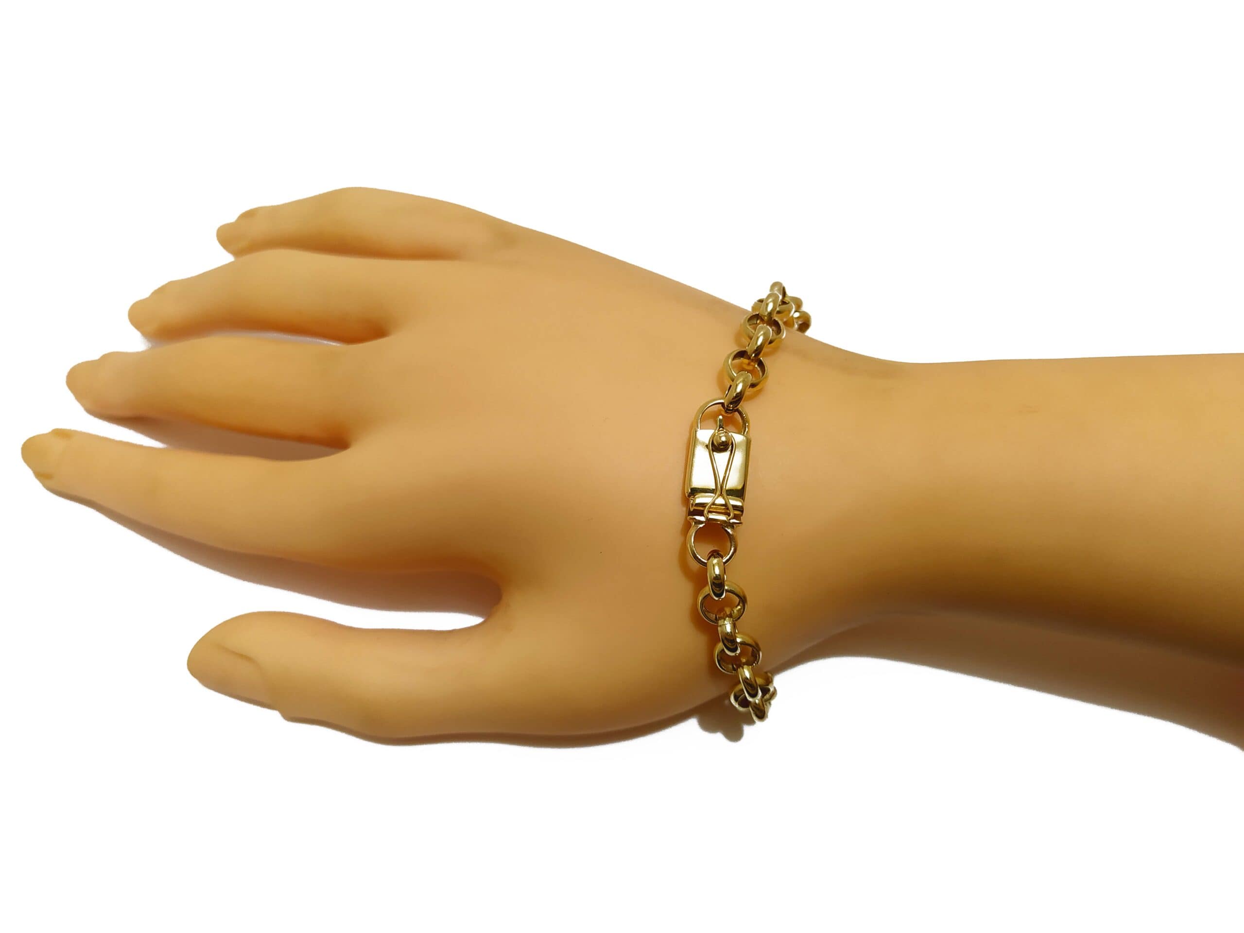 Pulseira Em Ouro 10k 416 Portuguesa Maravilhosa - Imagem 4